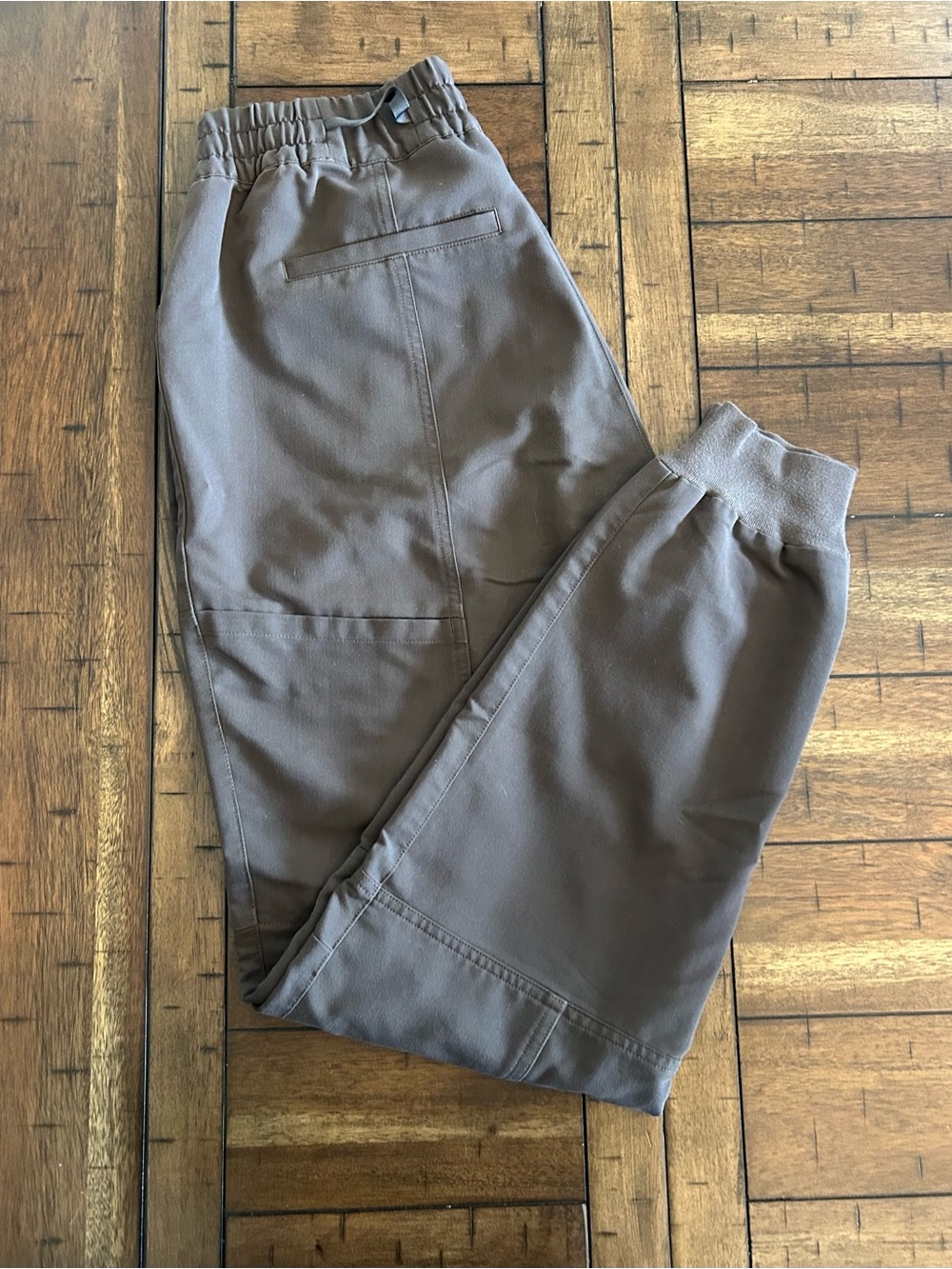 Figs Brown Star Wars Jogger Scrub Pants